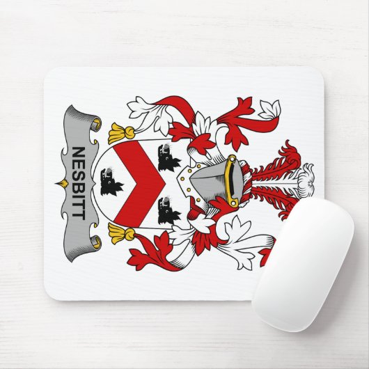 Nesbitt Family Crest Muismat (Met muis)