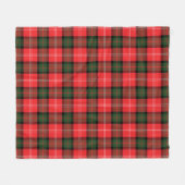 Nesbitt Schotse ruit Fleece Deken (Voorkant (Horizontaal))