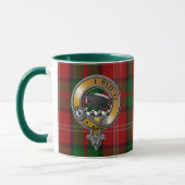 Nesbitt Tartan & Badge Mok (Links)