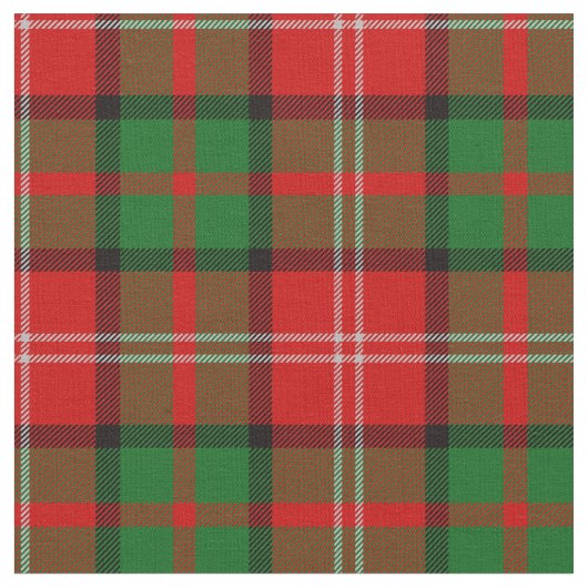 Nesbitt Tartan Print Stof (Close Up)