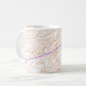 Nescopeck Orienteering Course Coffee Mok (Voorkant links)