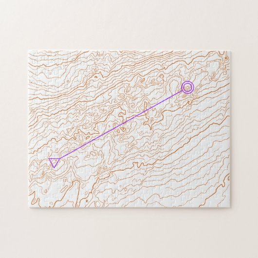 Nescopeck Orienteering Map Legpuzzel (Horizontaal)