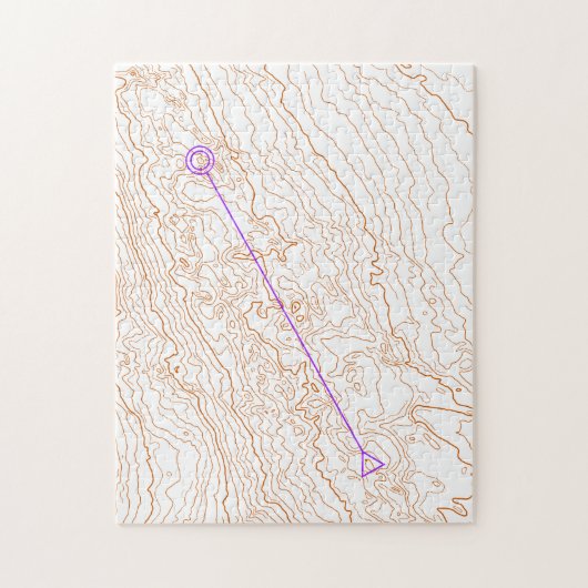 Nescopeck Orienteering Map Legpuzzel (Verticaal)