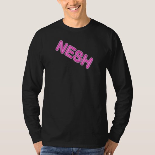 Nesh Noord-Slang Lancashire Yorkshire dialect T-shirt (Voorkant)