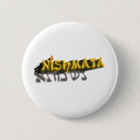 Neshamah Ronde Button 5,7 Cm (Voorkant)
