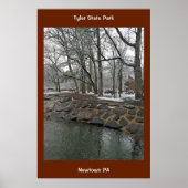 Neshaminy Creek Tyler State Park Poster (Voorkant)
