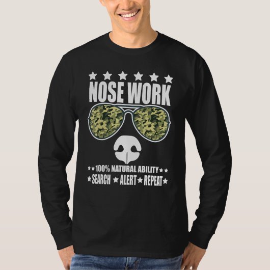 Nespo voor sporttraining Nose Work Scent Work F T-shirt (Voorkant)