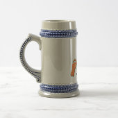NESRA Custom Stein - Logo met creatie Bierpul (Links)