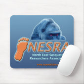 NESRA Logo Mousepad met creatie Muismat (Met muis)