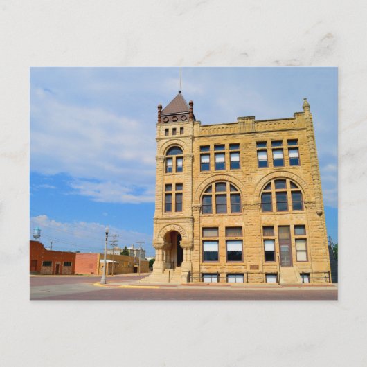 Ness County, Kansas, Bank Briefkaart (Voorkant)