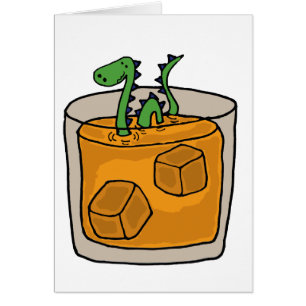 Ness Monster vergrendelen in Scotch Whiskey Glass