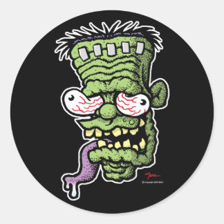 Ness-stein 00 ronde sticker