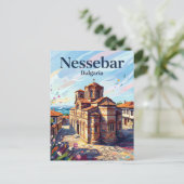 Nessebar Bulgarije Briefkaart (Staand voorkant)