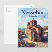 Nessebar Bulgarije Briefkaart (Voorkant / Achterkant)