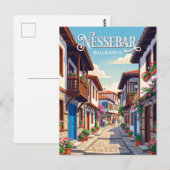 Nessebar Bulgarije Briefkaart (Voorkant / Achterkant)