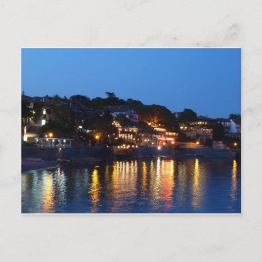 Nessebar Night Briefkaart (Voorkant)