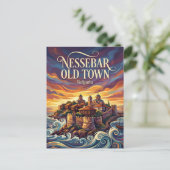 Nessebar Oude Stad Bulgarije Briefkaart (Staand voorkant)
