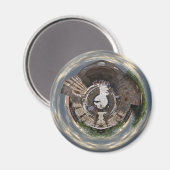 Nessebar Ruin Planet Magnet (Voorkant / Achterkant)