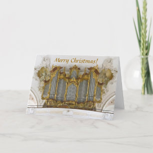 Nesselwang organ-kerstkaart feestdagen kaart