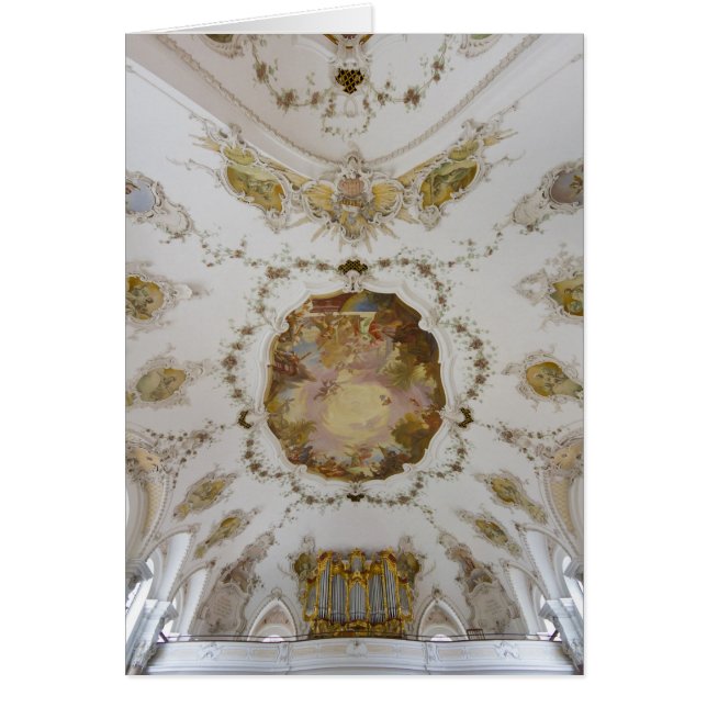 Nesselwang orgel en plafond (Voorkant)