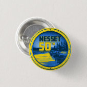Nesset Button Gold (Voorkant /achterkant)