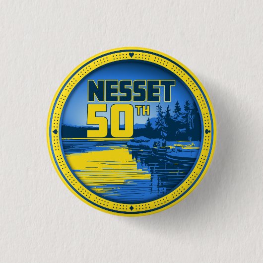 Nesset Button Gold (Voorkant)