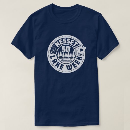 Nesset Kaarten Front Center T-shirt (Design voorkant)