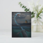 Nessie (Cryptid) Briefkaart (Staand voorkant)