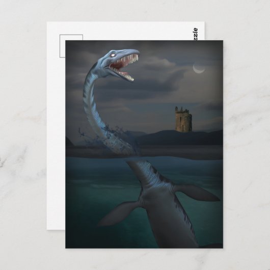 Nessie (Cryptid) Briefkaart (Voorkant / Achterkant)