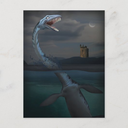 Nessie (Cryptid) Briefkaart (Voorkant)