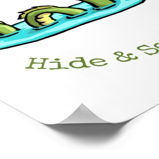 Nessie, de Loch Ness Monster Poster (Hoek)