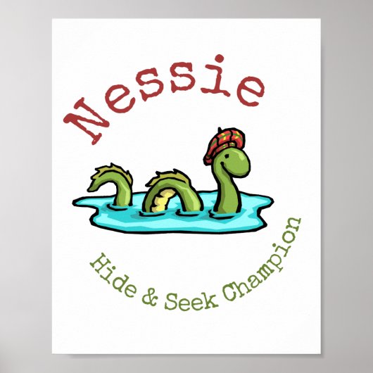 Nessie, de Loch Ness Monster Poster (Voorkant)