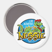 Nessie: Een klein monster Magneet (Voorkant / Achterkant)