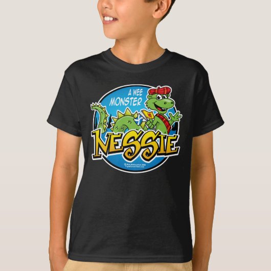 Nessie: Een Wee Monster T-shirt (Voorkant)