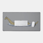 Nessie het Loch Ness Monster Bureaumat (Keyboard & Muis)