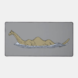 Nessie het Loch Ness Monster Bureaumat