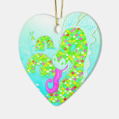 Nessie Keramisch Ornament (Links)