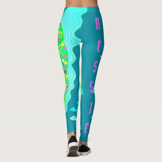 Nessie-Leggings Leggings (Achterkant)