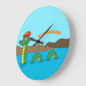 Nessie (Loch Ness Monster) Grote Klok (Hoek)