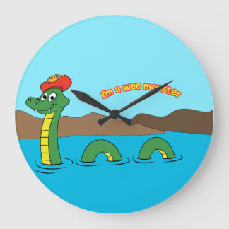 Nessie (Loch Ness Monster) Grote Klok