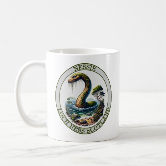 Nessie Loch Ness Scotland Koffiemok (Links)