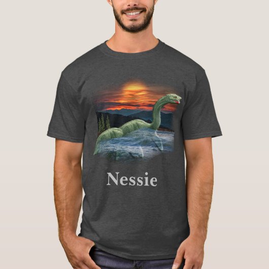 Nessie Monster T-shirt (Voorkant)