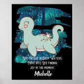 Nessie Motivatie Cryptid Poster (Voorkant)