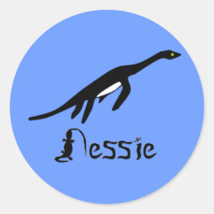 Nessie Ronde Sticker