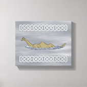 Nessie the Loch Ness Monster Canvas Afdruk (Voorkant)
