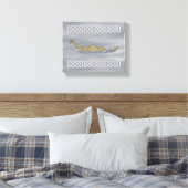 Nessie the Loch Ness Monster Canvas Afdruk (Insitu (Slaapkamer))
