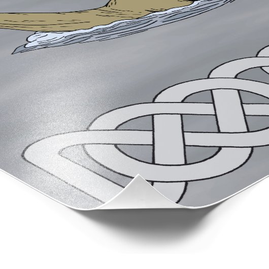 Nessie the Loch Ness Monster Foto Afdruk (Hoek)