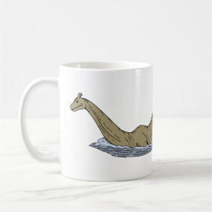Nessie the Loch Ness Monster Koffiemok