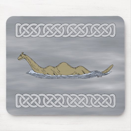 Nessie the Loch Ness Monster Muismat (Voorkant)