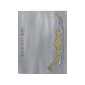 Nessie the Loch Ness Monster Notitieblok (Linkerzijde)